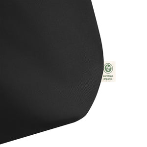 Großer Bio-Baumwollbeutel mit Logo-Stickerei