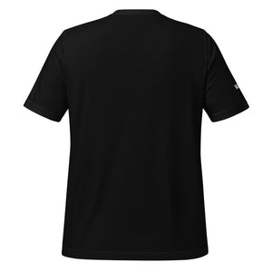Unisex-T-Shirt mit Logo-Stickereien